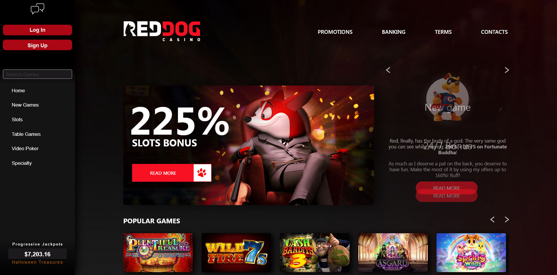 Red Dog Casino 100 No Deposit Bonus Codes 2022